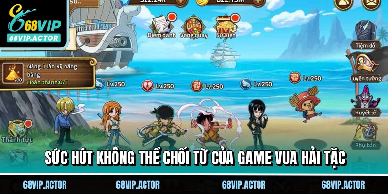 Vua Hải Tặc - Cuộc Viễn Chinh Săn Hũ Cực Cháy Tại 68VIP 1 Sức hút không thể chối từ của game Vua hải tặc
