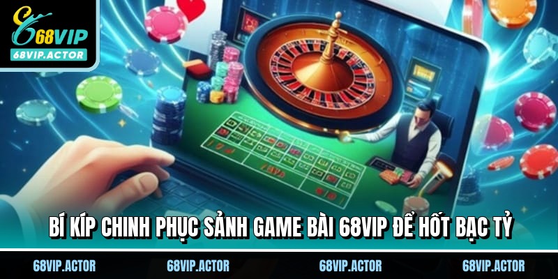 Bí kíp chinh phục sảnh game bài 68VIP để hốt bạc tỷ